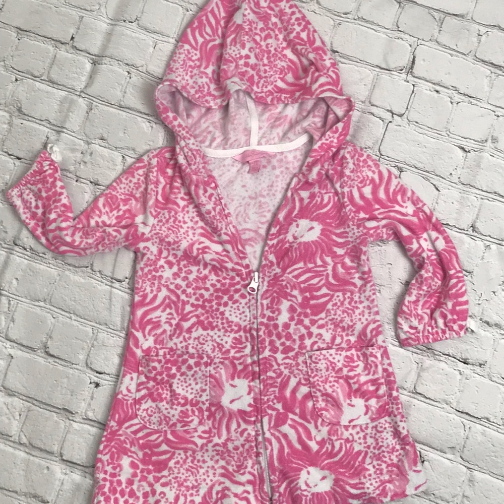 Lilly Pulitzer Girls Pool ZIP XS barely worn